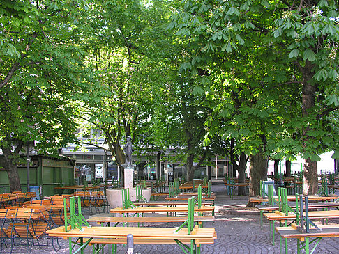 Biergarten am Viktualienmarkt Foto 