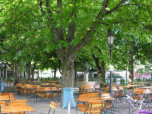 Biergarten am Viktualienmarkt Foto 