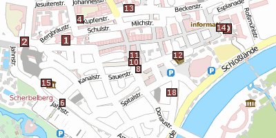 Stadtplan Altes Rathaus  Ingolstadt