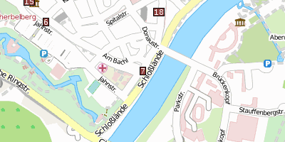 Münzbergtor Ingolstadt Stadtplan